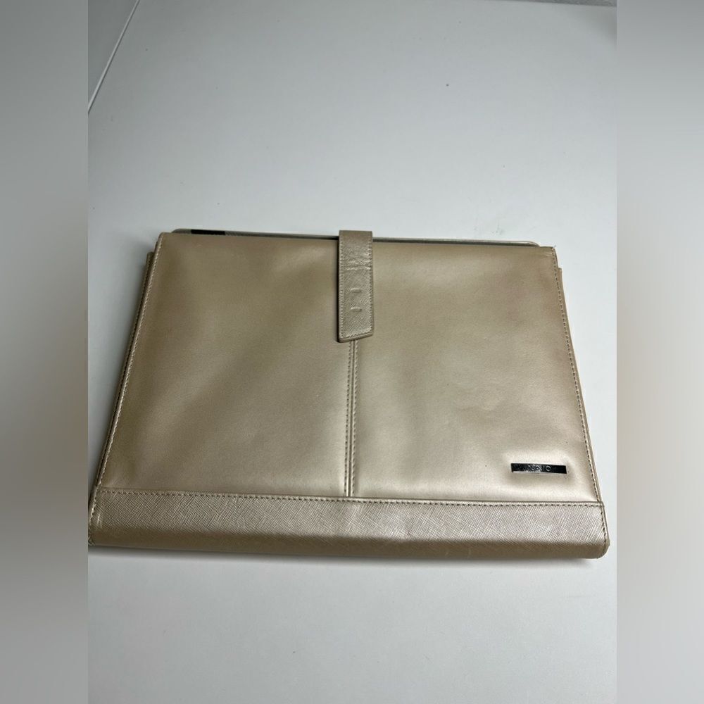 11 Inch Leather Notebook Laptop Carrying Case (Champagne Gold) By Sony